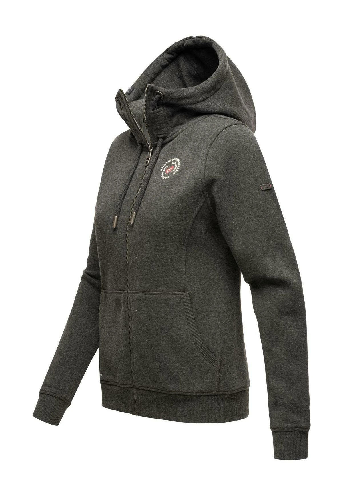 Marikoo Setsunaa - Sweater Met Rits - Darkgreymelange 3 Marikoo Setsunaa - Sweater Met Rits - Darkgreymelange - Afbeelding 3