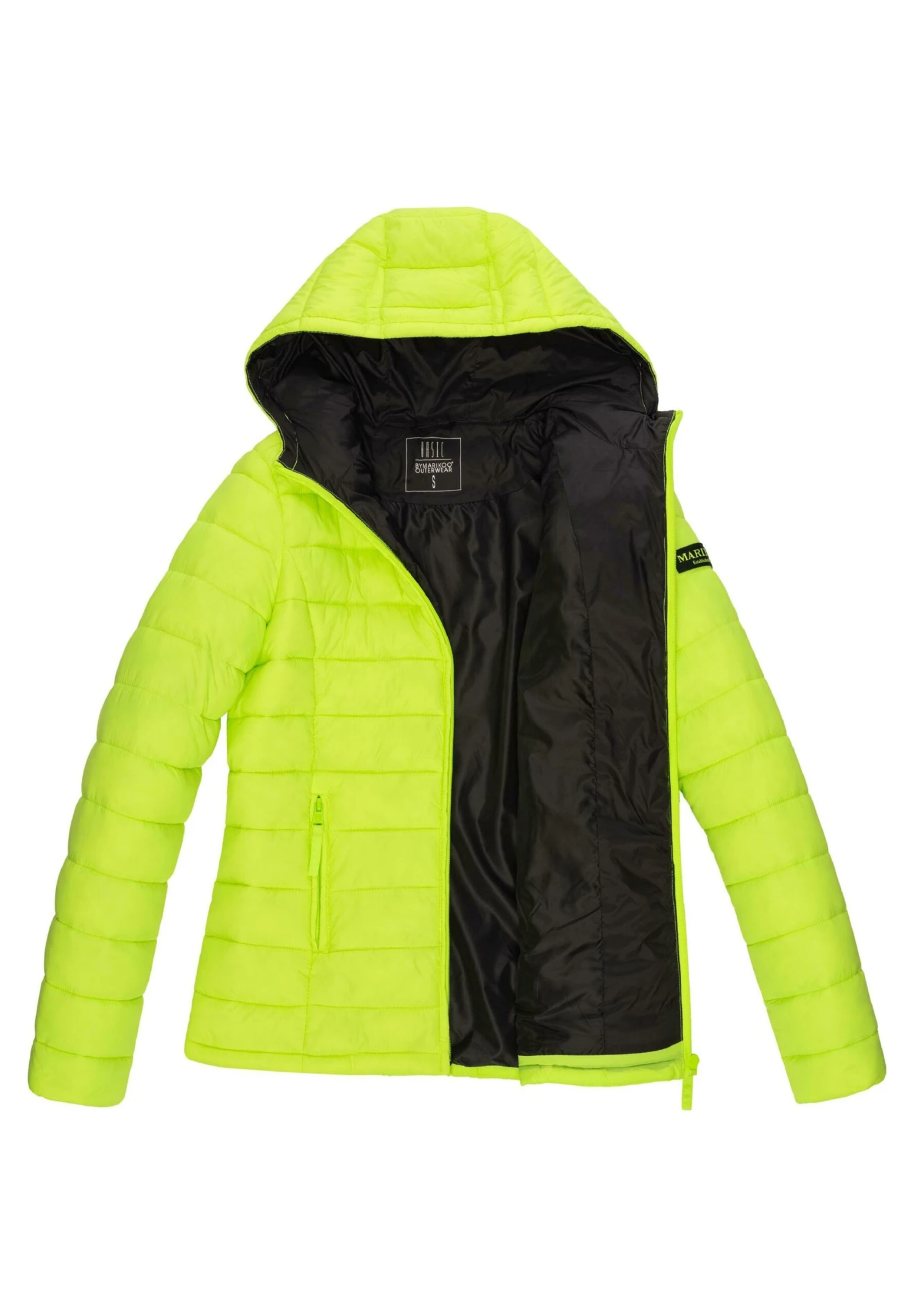 Marikoo Lucy - Winterjas - Neon Green 8 Marikoo Lucy - Winterjas - Neon Green - Afbeelding 8