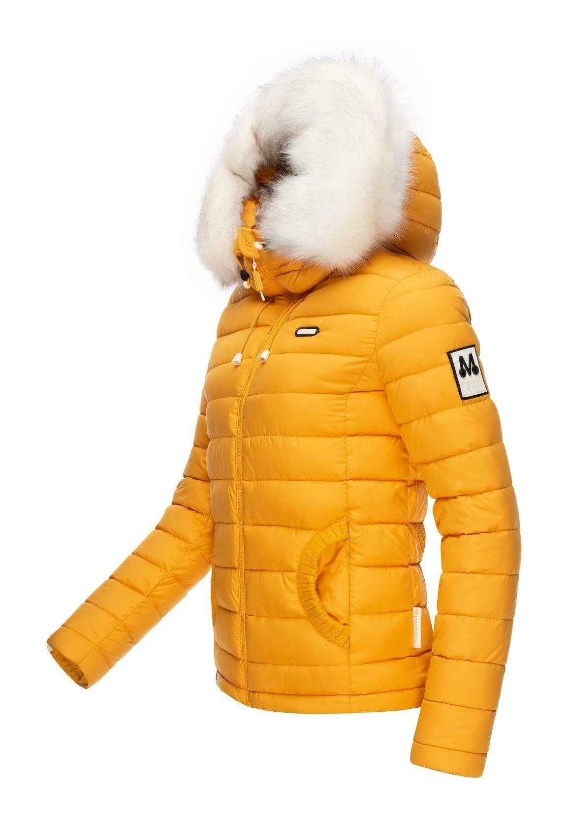 Marikoo Winterjas - Dark Yellow 6 Marikoo Winterjas - Dark Yellow - Afbeelding 6
