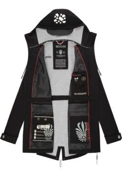 Marikoo Ulissaa - Regenjas - Black 9 Marikoo Ulissaa - Regenjas - Black -Marikoo 1c8712390f2541ffafe3bdd2f1bb970d