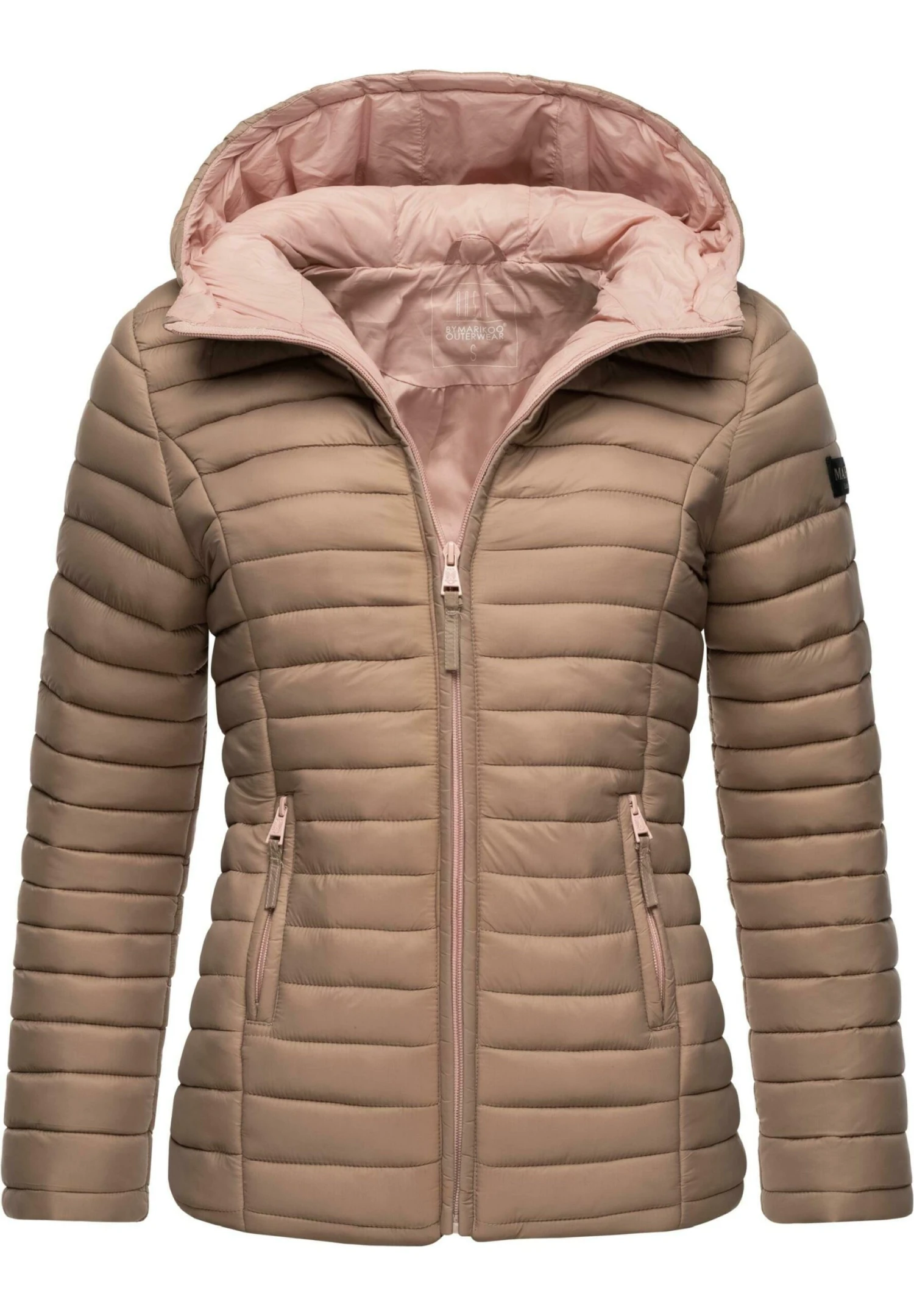 Marikoo Asraa - Jas - Taupe 1 Marikoo Asraa - Jas - Taupe