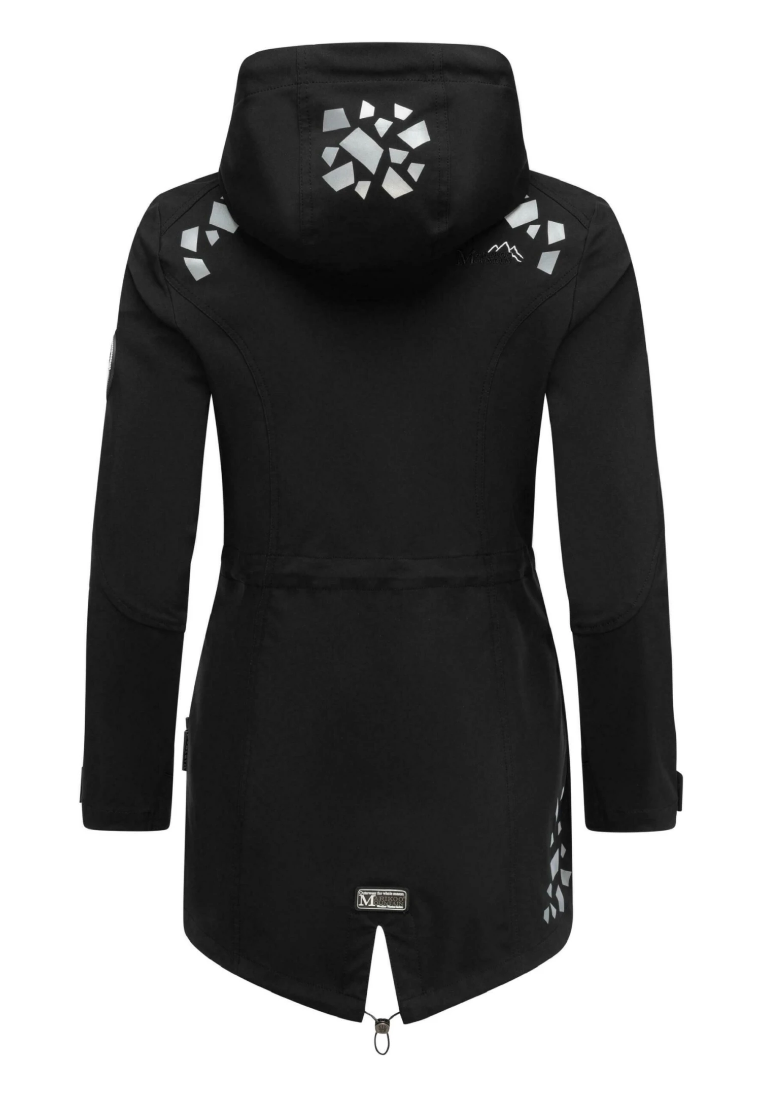 Marikoo Ulissaa - Regenjas - Black 3 Marikoo Ulissaa - Regenjas - Black - Afbeelding 3