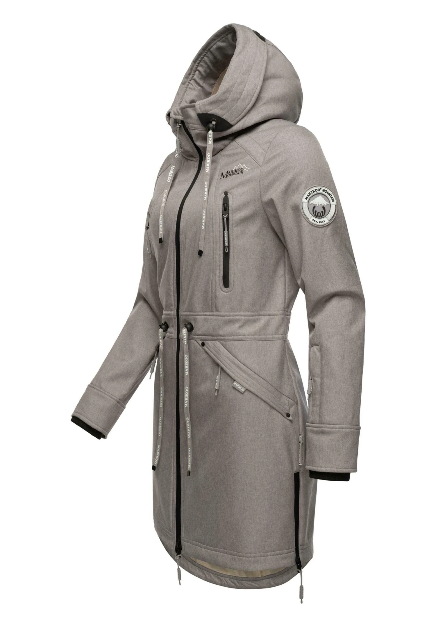 Marikoo Racquelle - Parka - Zinc Grey 2 Marikoo Racquelle - Parka - Zinc Grey - Afbeelding 2