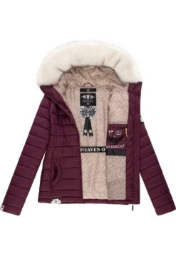 Marikoo Winterjas - Dark Red Melange 14 Marikoo Winterjas - Dark Red Melange -Marikoo 3318b5dc78f247bd823d677f51b2762e