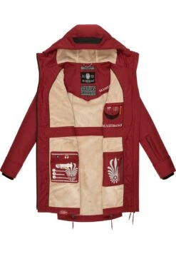 Marikoo Racquelle - Parka - Blood Red -Marikoo 333e0432ca6745218876113e6465c256