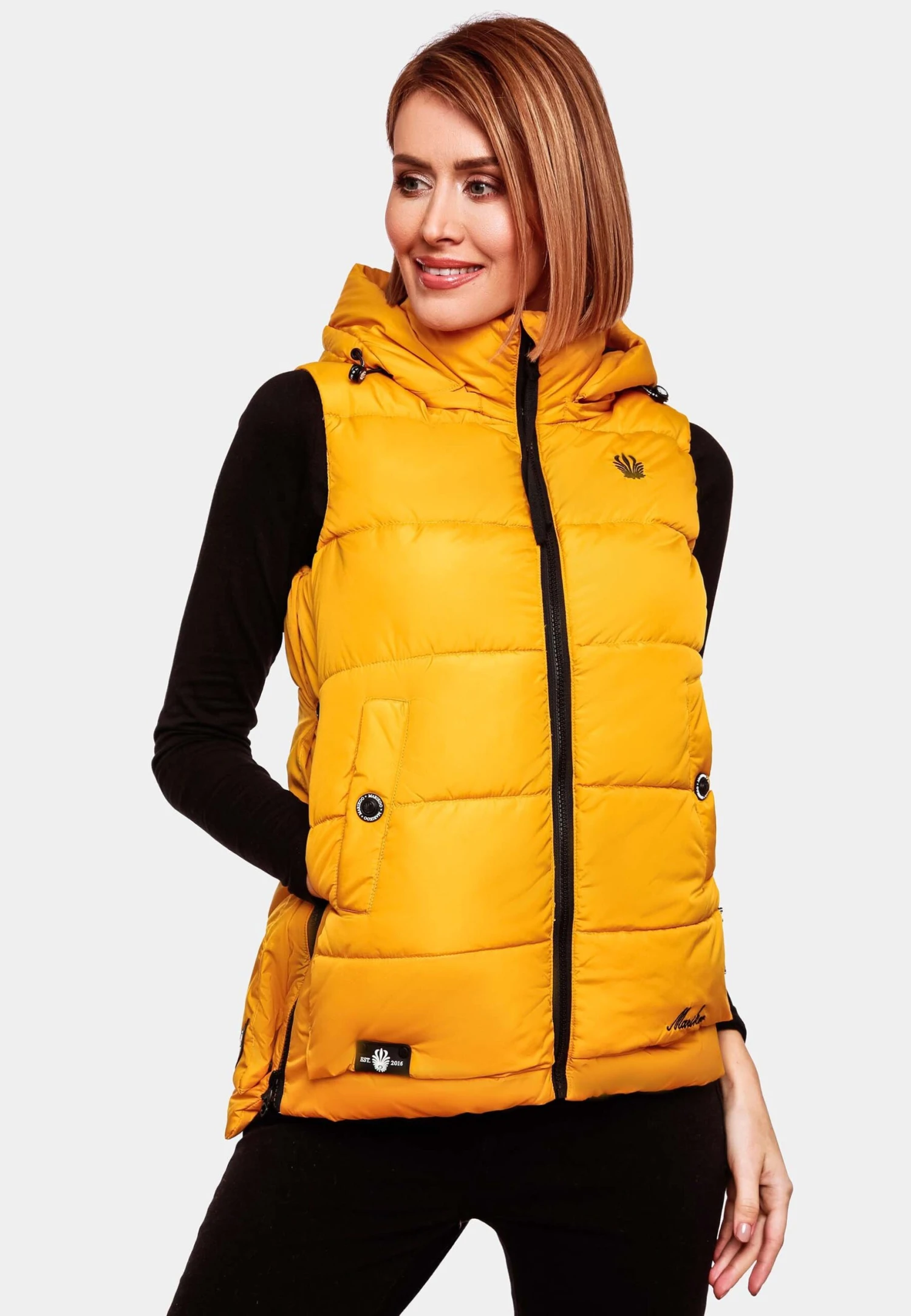Marikoo Zarinaa - Bodywarmer - Yellow 1 Marikoo Zarinaa - Bodywarmer - Yellow