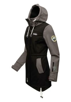 Marikoo Zimtzicke - Parka - Black Grey 6 Marikoo Zimtzicke - Parka - Black Grey -Marikoo 380c2a6d1c5c4922a529009b6a623c1e