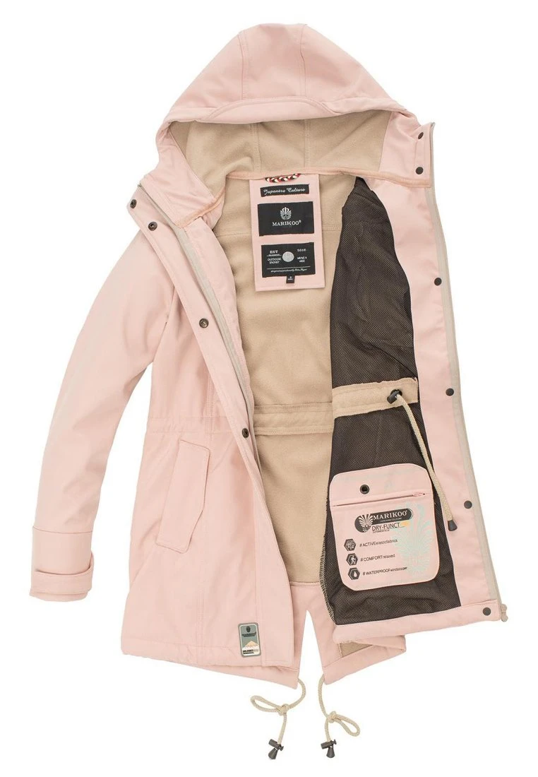 Marikoo Zimtzicke - Parka - Pink 6 Marikoo Zimtzicke - Parka - Pink - Afbeelding 6