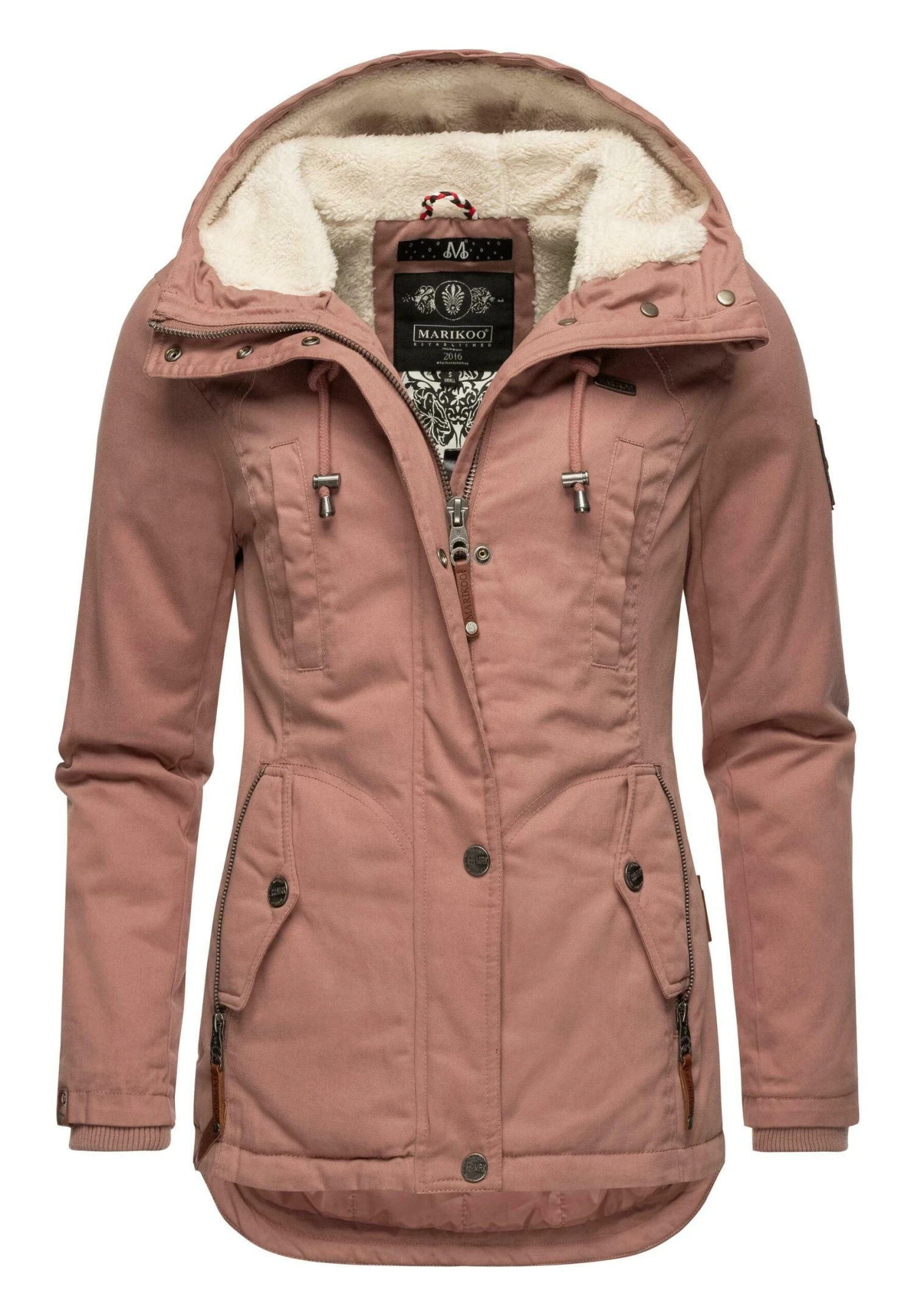 Marikoo Bikoo - Winterjas - Terracotta 1 Marikoo Bikoo - Winterjas - Terracotta