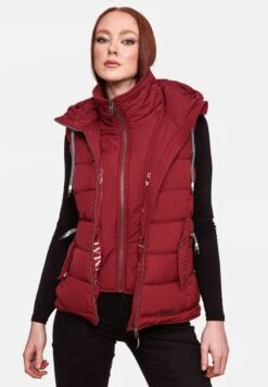 Marikoo Taisaa - Bodywarmer - Blood Red -Marikoo 3c3bdc13fe734d38865b8d4e18ac8f0d