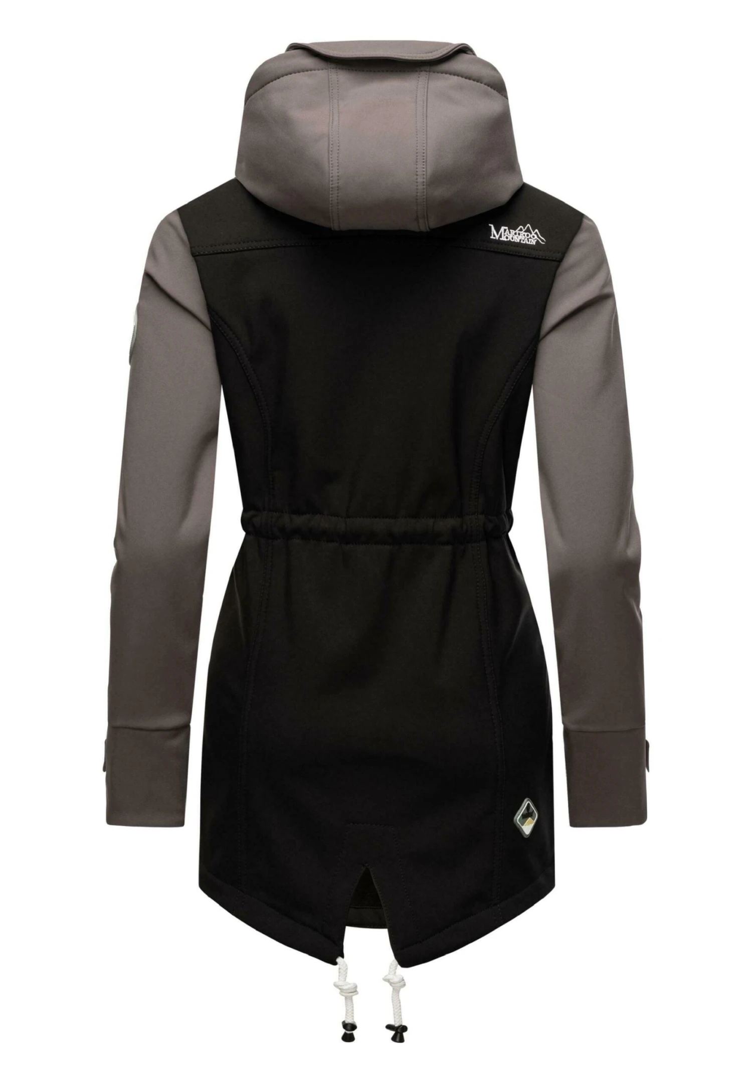 Marikoo Zimtzicke - Parka - Black Grey 2 Marikoo Zimtzicke - Parka - Black Grey - Afbeelding 2