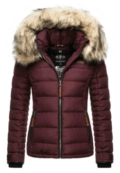 Marikoo Lerikaa - Winterjas - Dark Red Melange 13 Marikoo Lerikaa - Winterjas - Dark Red Melange -Marikoo 5622f413f9db48cbb2d4e7e09bdc4c7c