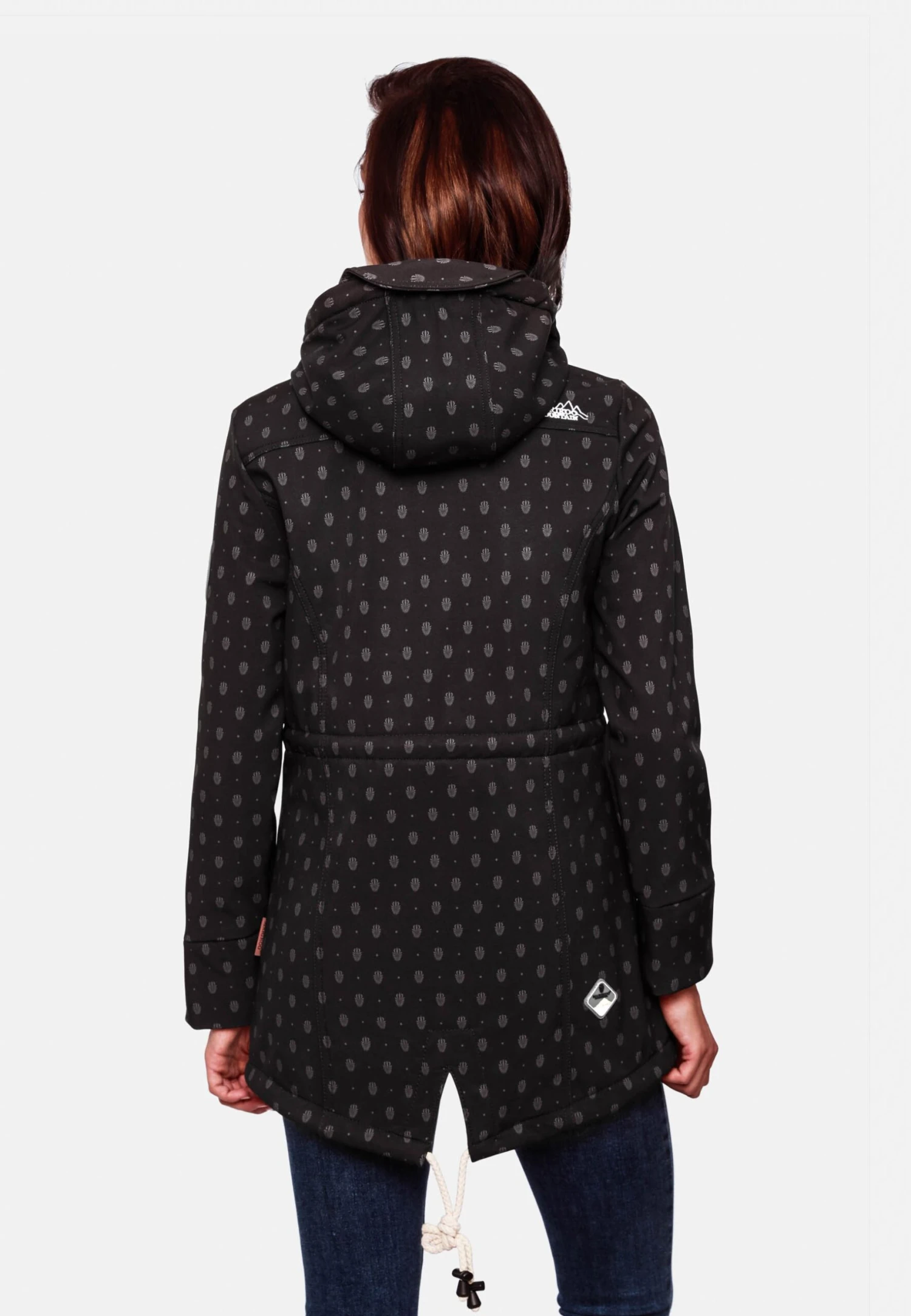 Marikoo Zimtzicke - Parka - Black Melange 2 Marikoo Zimtzicke - Parka - Black Melange - Afbeelding 2