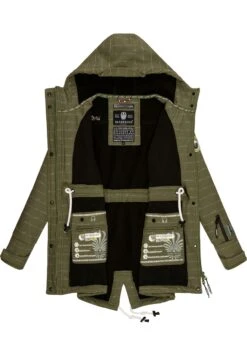 Marikoo Zimtzicke - Parka - Olive Lines 7 Marikoo Zimtzicke - Parka - Olive Lines -Marikoo 605443e3afdc452aaa1c84f69fe60a86
