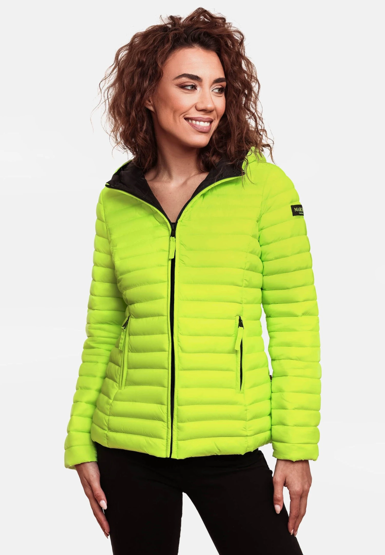 Marikoo Asraa - Jas - Neon Green 1 Marikoo Asraa - Jas - Neon Green
