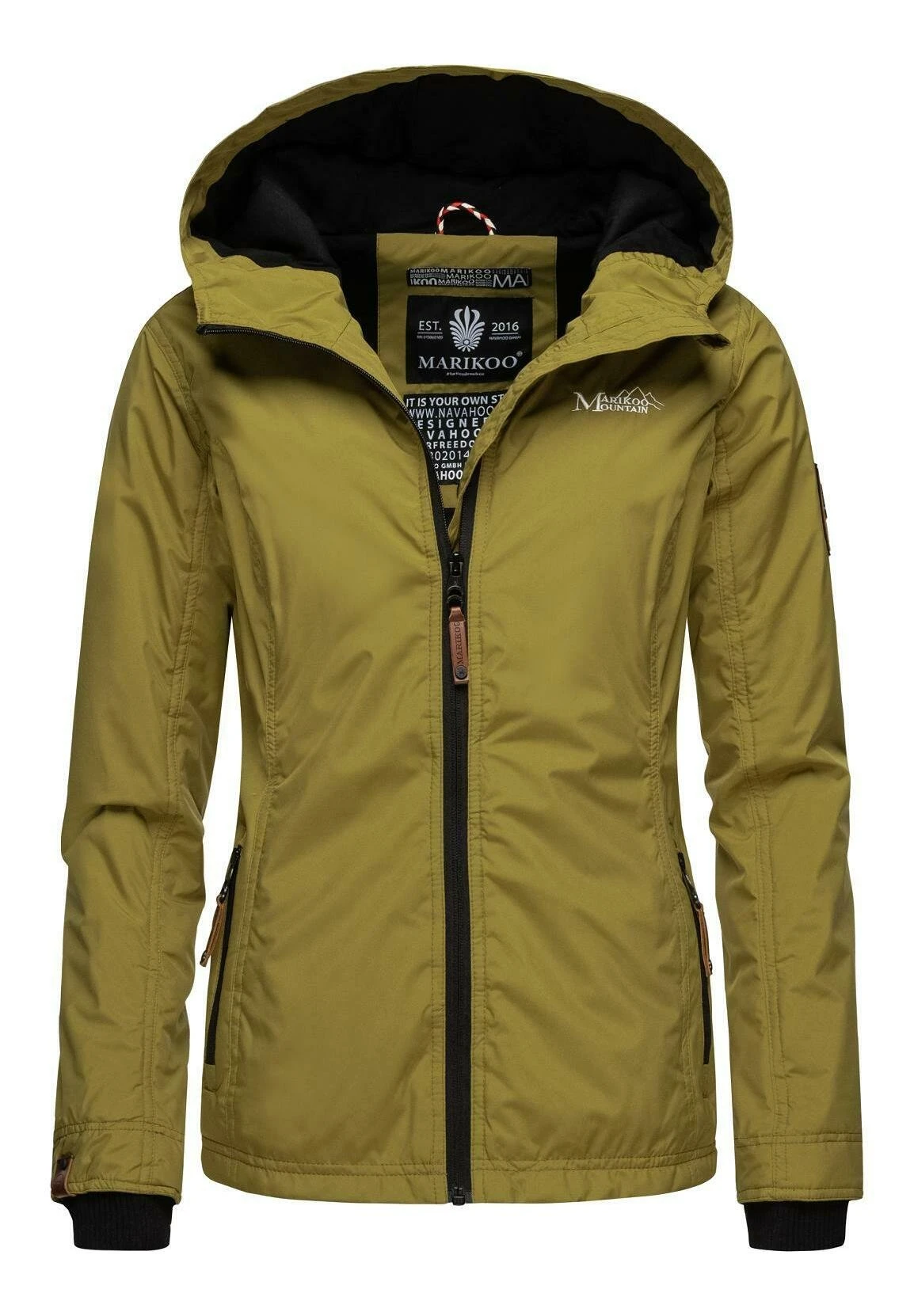 Marikoo Brombeere - Outdoorjas - Moss Green 1 Marikoo Brombeere - Outdoorjas - Moss Green