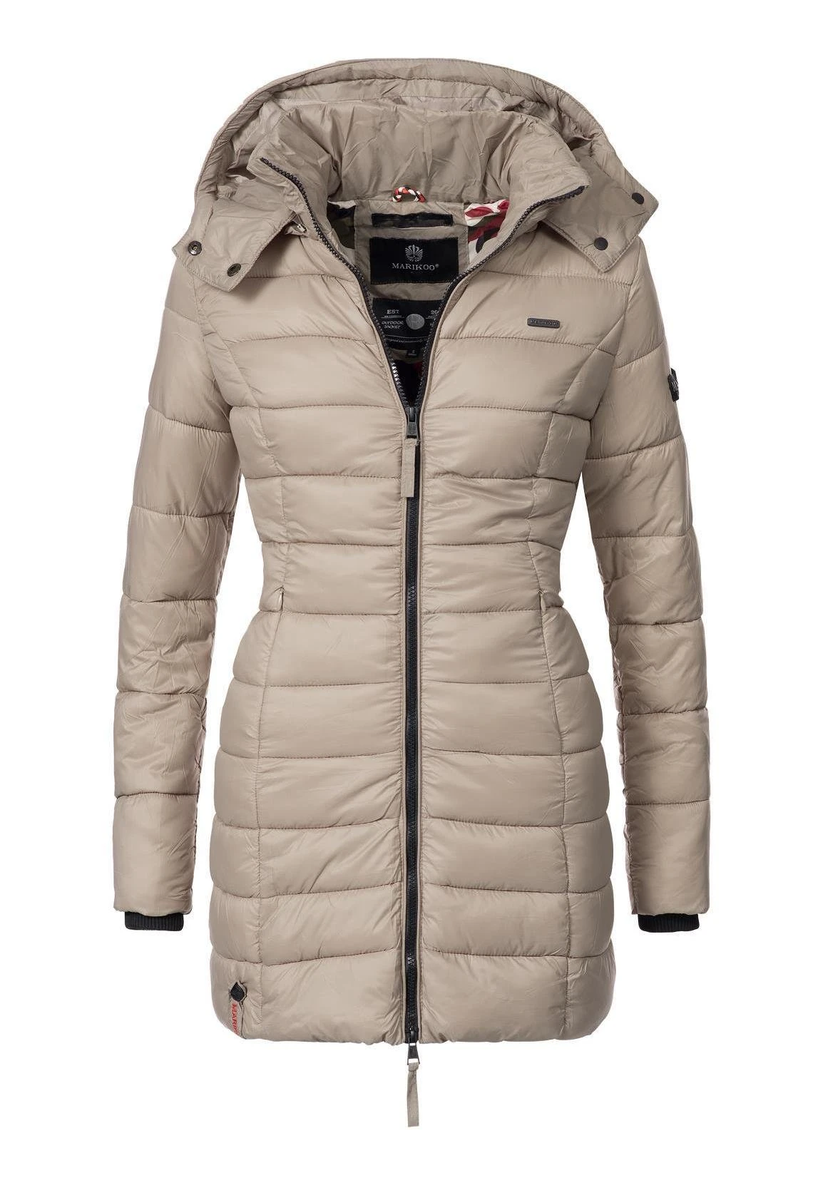 Marikoo Abendsternchen - Winterjas - Taupe 1 Marikoo Abendsternchen - Winterjas - Taupe