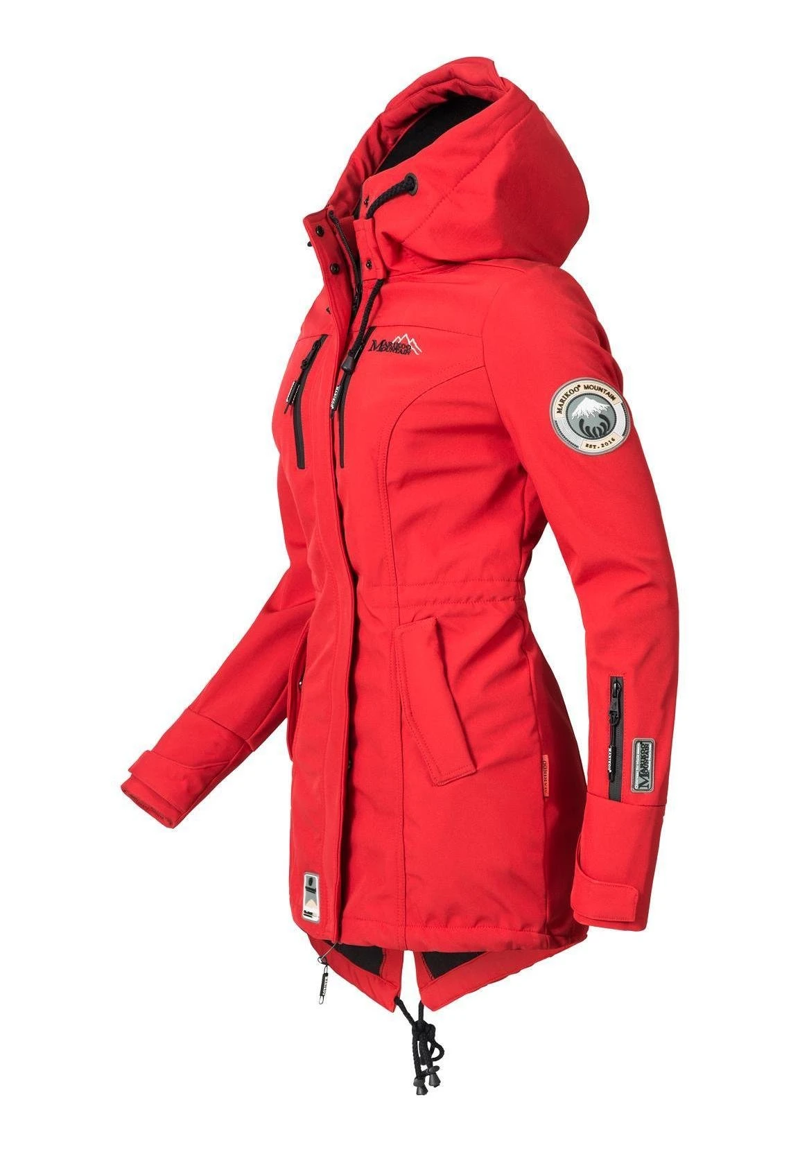 Marikoo Zimtzicke - Parka - Red 2 Marikoo Zimtzicke - Parka - Red - Afbeelding 2