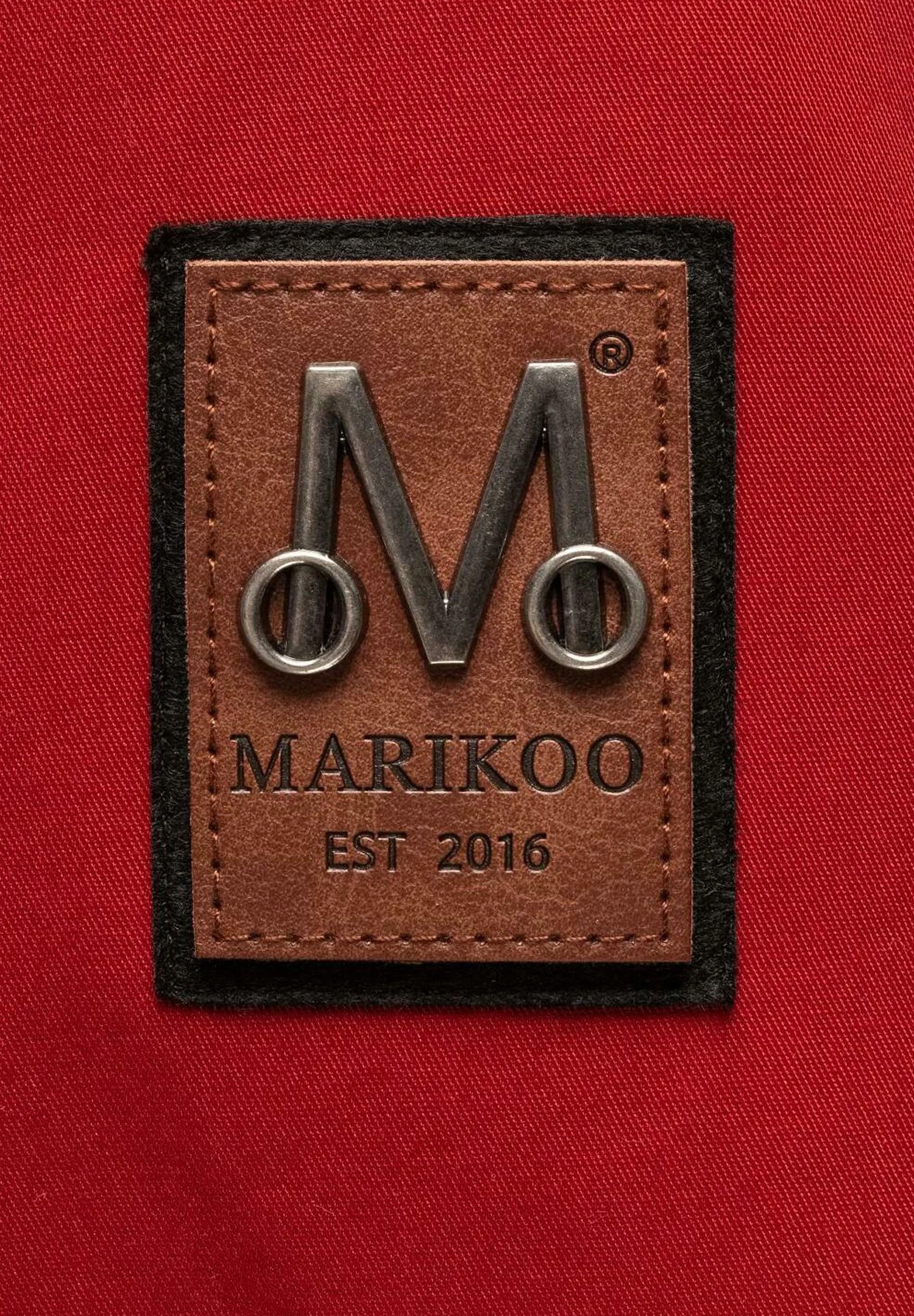 Marikoo Babetaa - Parka - Cherry Red 6 Marikoo Babetaa - Parka - Cherry Red - Afbeelding 6