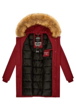 Marikoo Karmaa - Winterjas - Blood Red 12 Marikoo Karmaa - Winterjas - Blood Red -Marikoo 6c21bb9ab2c74de68237782642b3a326