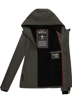 Marikoo Brombeere - Outdoorjas - Dark Grey 7 Marikoo Brombeere - Outdoorjas - Dark Grey -Marikoo 6d7cbc172a85487eba9944d739901b6d