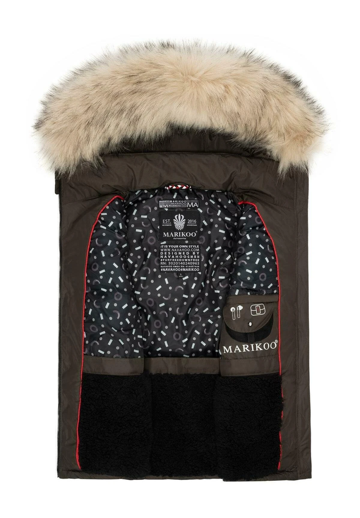 Marikoo Bodywarmer - Anthracite 5 Marikoo Bodywarmer - Anthracite - Afbeelding 5