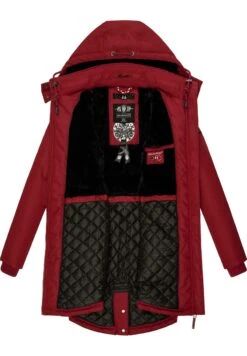 Marikoo Kamii - Winterjas - Blood Red 6 Marikoo Kamii - Winterjas - Blood Red -Marikoo 79a9435a11a84381b25537d8687cd4ae
