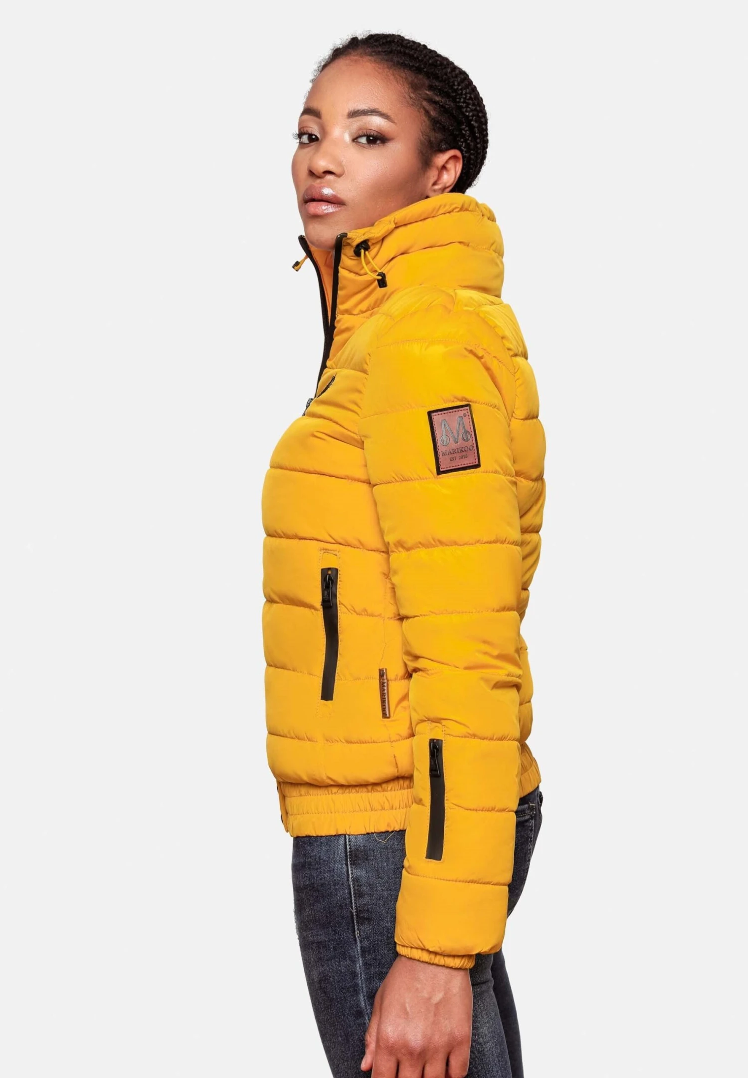 Marikoo Poison - Winterjas - Dark Yellow 3 Marikoo Poison - Winterjas - Dark Yellow - Afbeelding 3