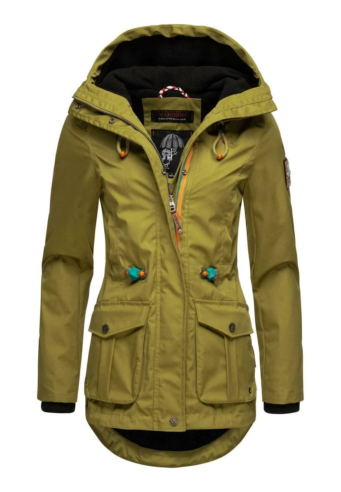 Marikoo Babetaa - Parka - Moss Green 1 Marikoo Babetaa - Parka - Moss Green