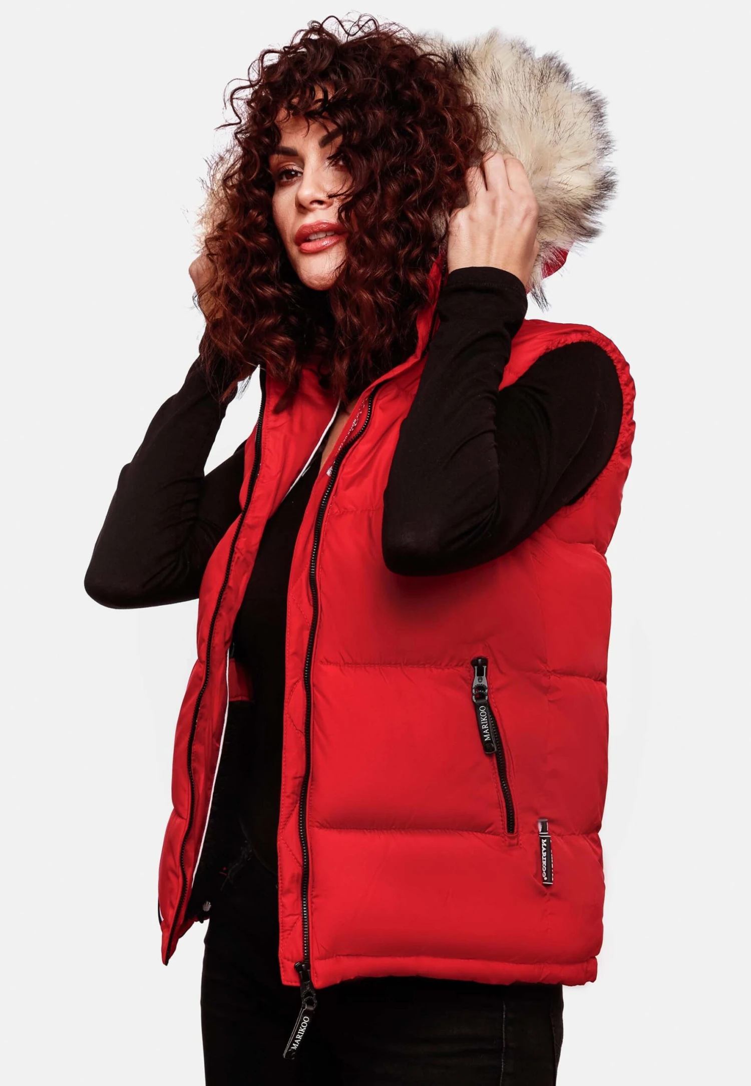Marikoo Bodywarmer - Red 3 Marikoo Bodywarmer - Red - Afbeelding 3