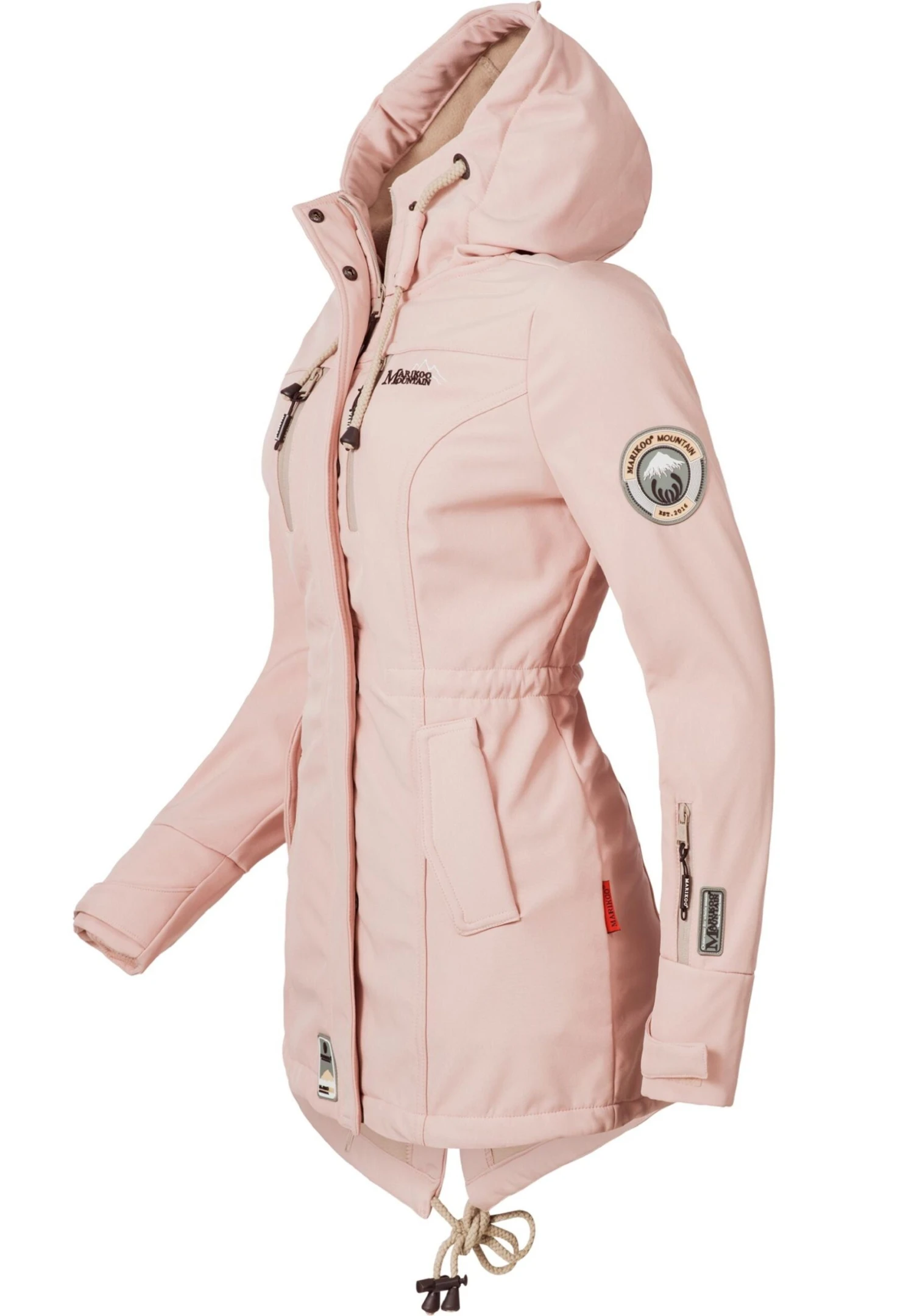 Marikoo Zimtzicke - Parka - Pink 9 Marikoo Zimtzicke - Parka - Pink - Afbeelding 9
