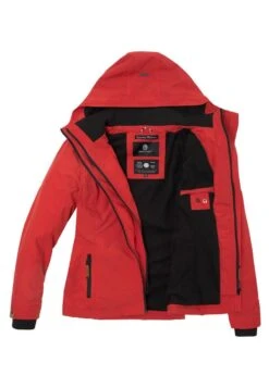 Marikoo Erdbeere - Outdoorjas - Red -Marikoo 8ea6364281b34d34a400f174cb8f3bc4