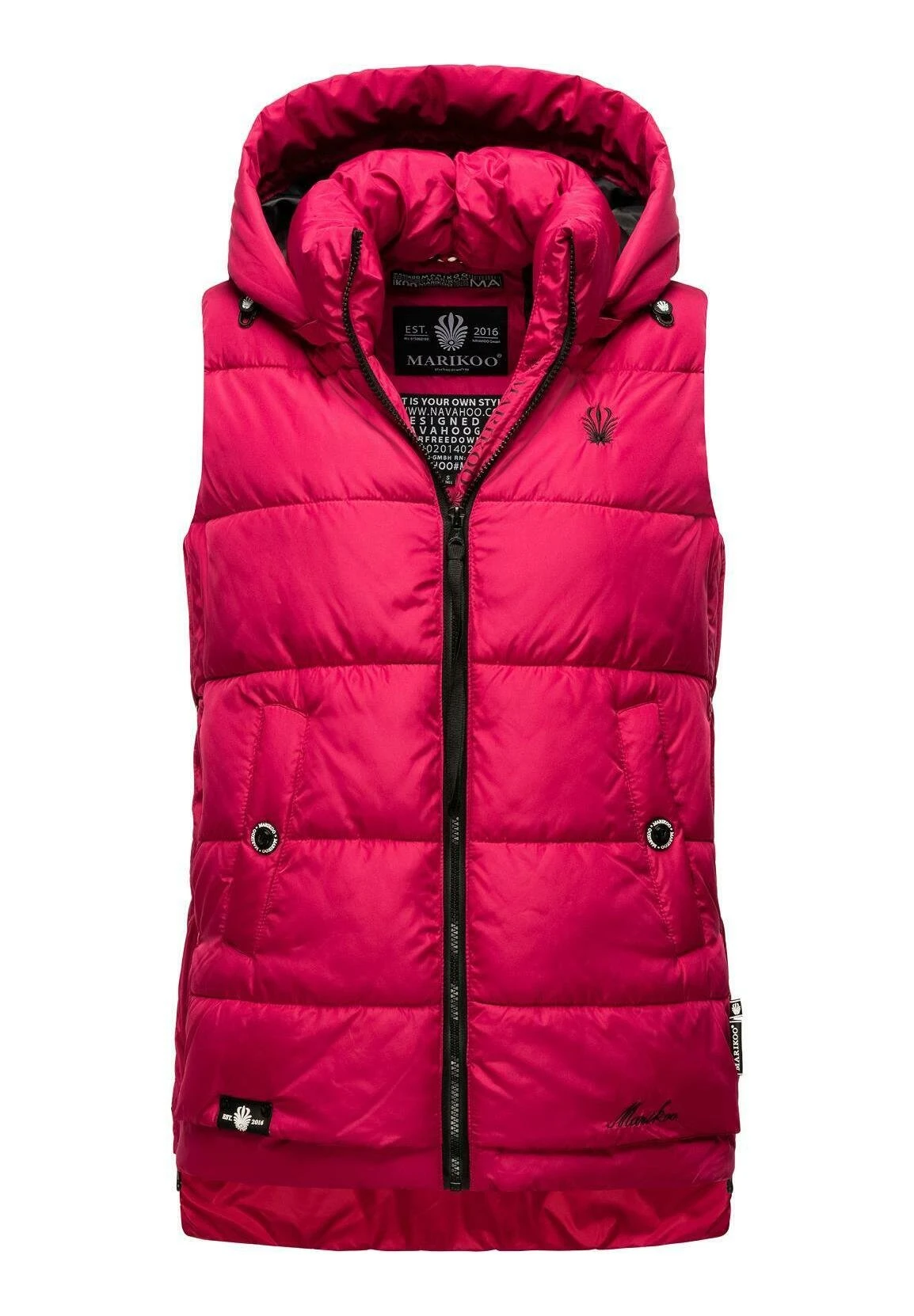 Marikoo Zarinaa - Bodywarmer - Fuchsia 1 Marikoo Zarinaa - Bodywarmer - Fuchsia