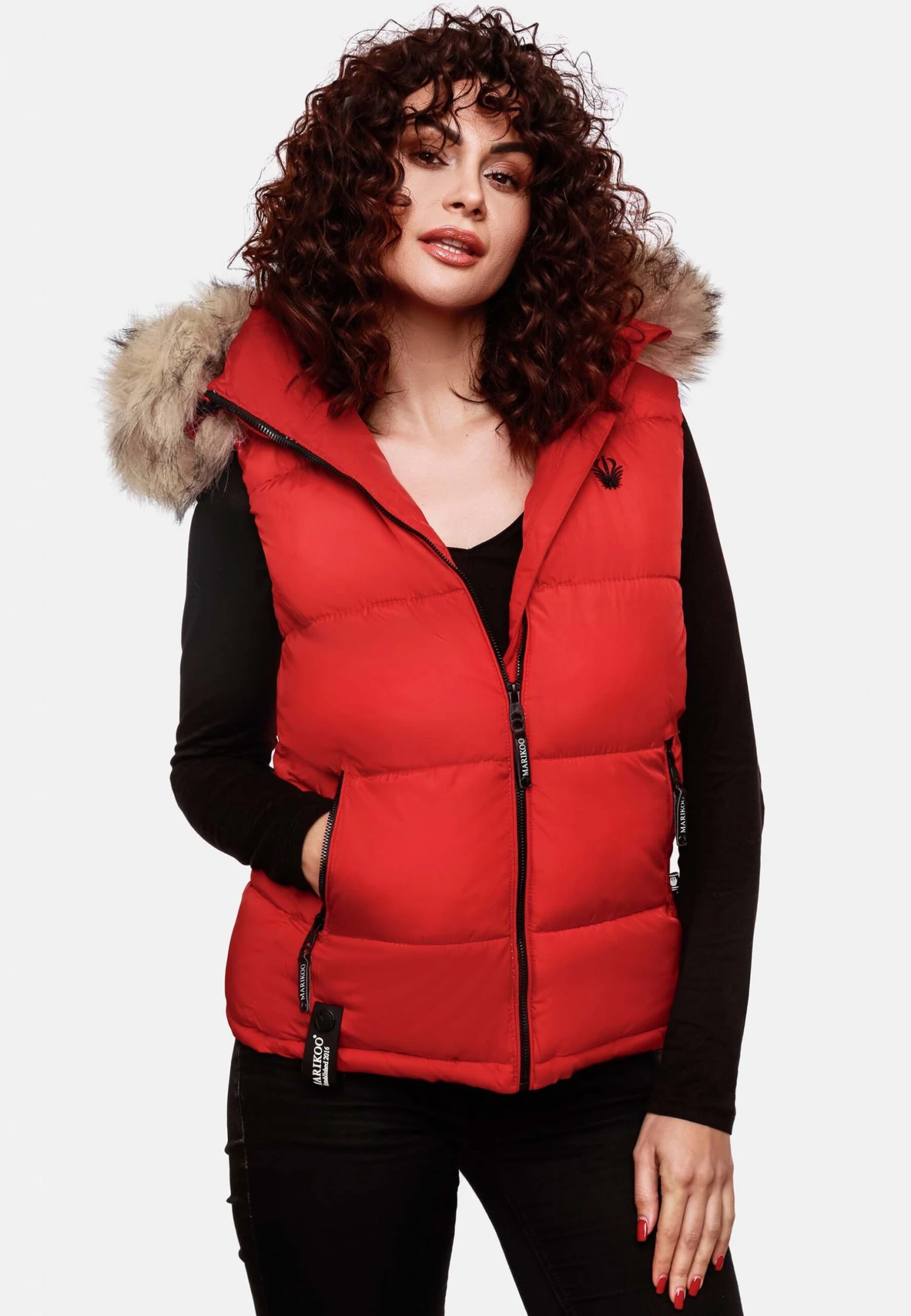 Marikoo Bodywarmer - Red 1 Marikoo Bodywarmer - Red