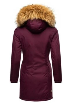 Marikoo Karmaa - Winterjas - Dark Red Melange 7 Marikoo Karmaa - Winterjas - Dark Red Melange -Marikoo 9860721e096a45499893247f961ec978