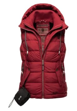 Marikoo Taisaa - Bodywarmer - Blood Red -Marikoo 999df2e342bb4d2d87560178cb35b869