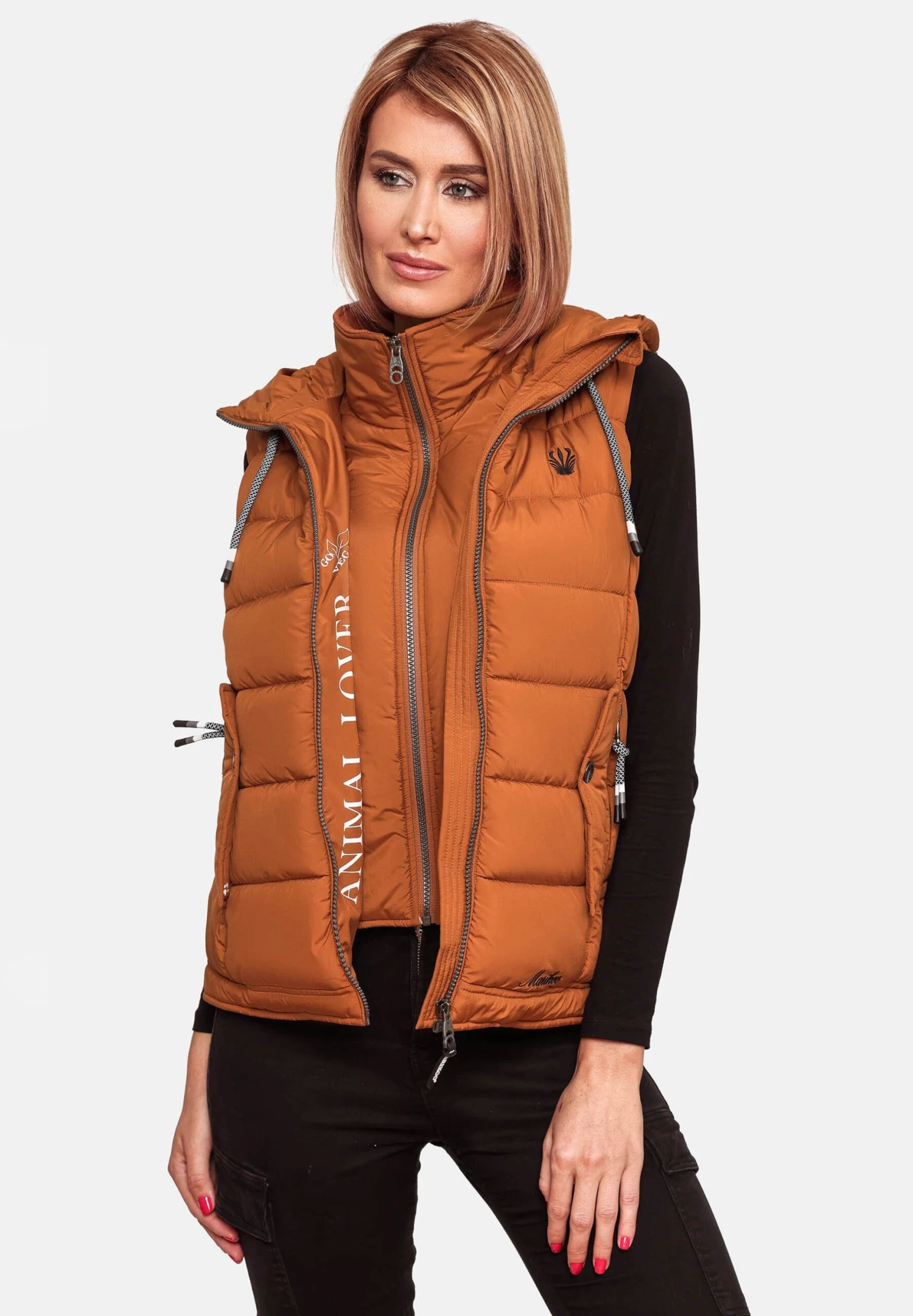 Marikoo Taisaa - Bodywarmer - Rusty Cinnamon 3 Marikoo Taisaa - Bodywarmer - Rusty Cinnamon - Afbeelding 3