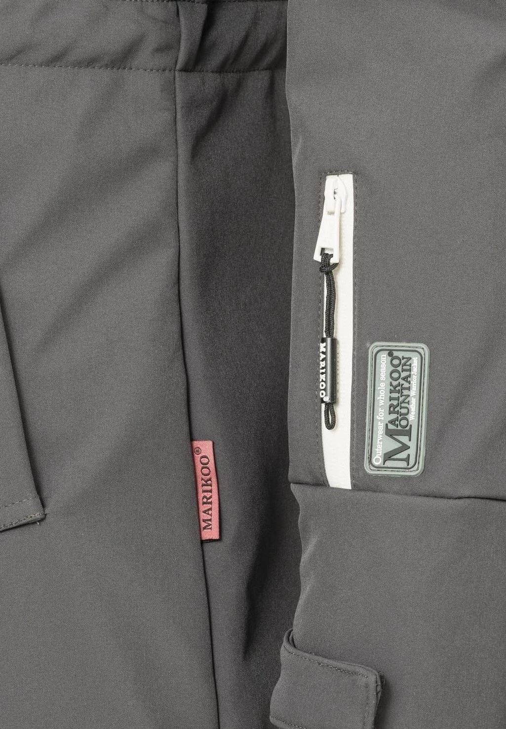 Marikoo Zimtzicke - Parka - Anthracit Melange 5 Marikoo Zimtzicke - Parka - Anthracit Melange - Afbeelding 5