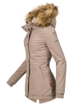 Marikoo Winterjas - Taupe 7 Marikoo Winterjas - Taupe -Marikoo a806c0b2fa9448978209f1101150722a