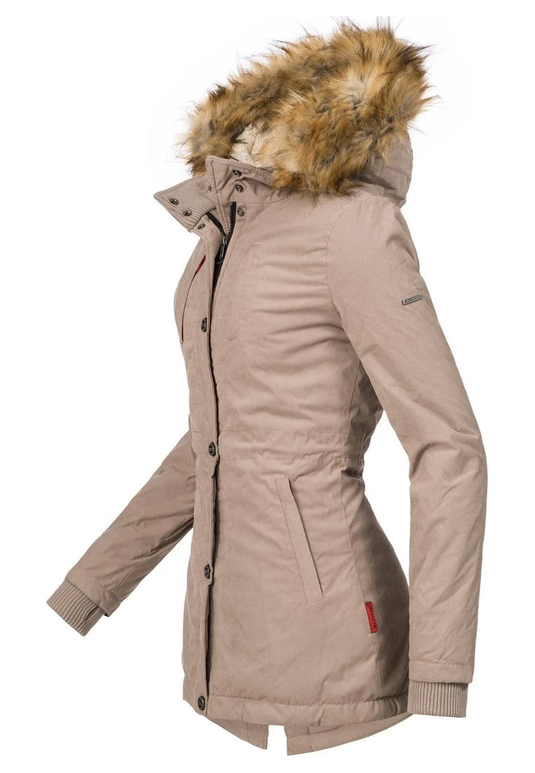 Marikoo Winterjas - Taupe 3 Marikoo Winterjas - Taupe - Afbeelding 3