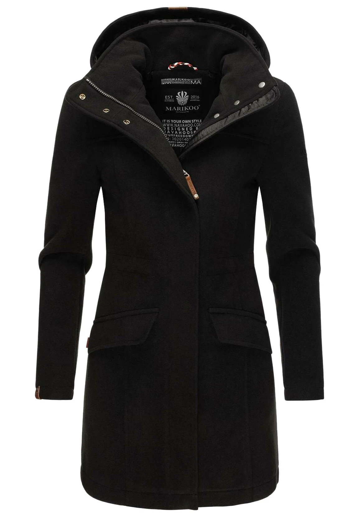 Marikoo Leilaniaa - Winterjas - Black 1 Marikoo Leilaniaa - Winterjas - Black