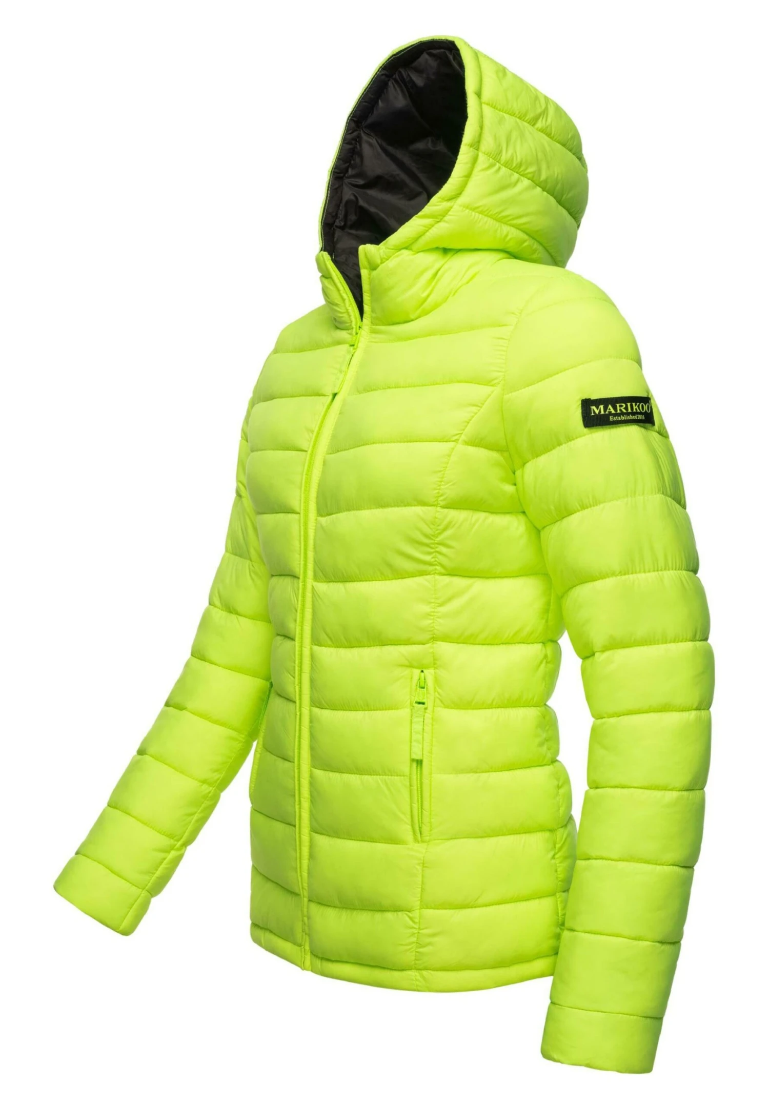 Marikoo Lucy - Winterjas - Neon Green 7 Marikoo Lucy - Winterjas - Neon Green - Afbeelding 7
