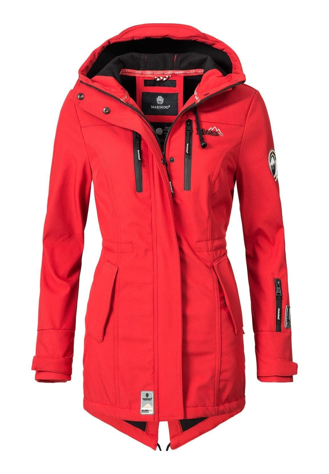 Marikoo Zimtzicke - Parka - Red 1 Marikoo Zimtzicke - Parka - Red