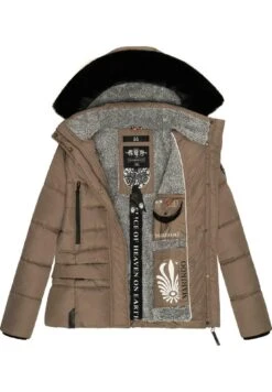 Marikoo Loveleen - Winterjas - Taupe 11 Marikoo Loveleen - Winterjas - Taupe -Marikoo b2af0a2f3d6d403d8596e50887f8016b