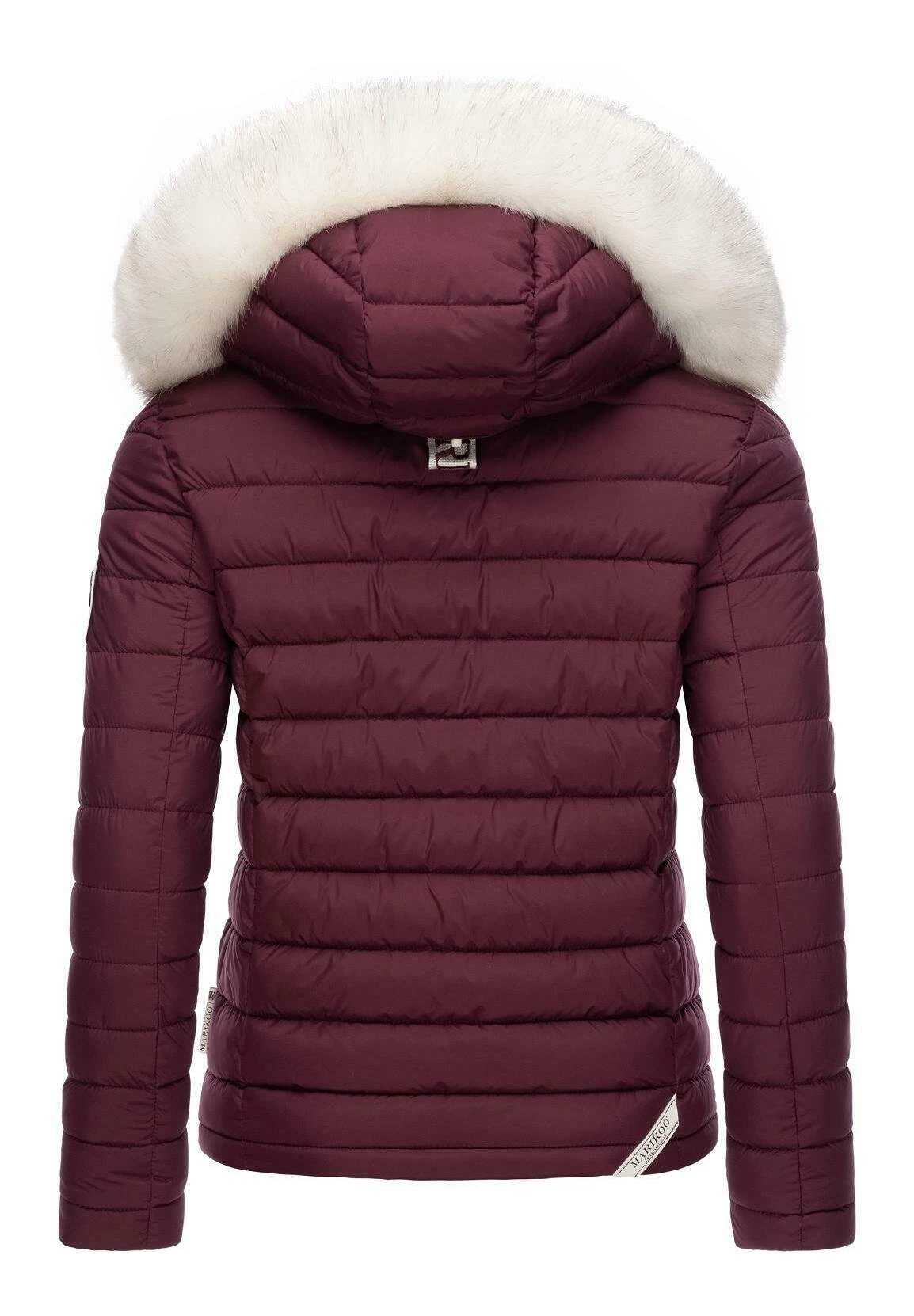 Marikoo Winterjas - Dark Red Melange 8 Marikoo Winterjas - Dark Red Melange - Afbeelding 8