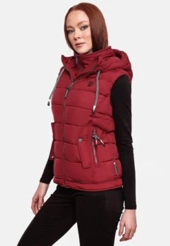 Marikoo Taisaa - Bodywarmer - Blood Red -Marikoo b9d432fdb3e74664b6b9b15a50e53413
