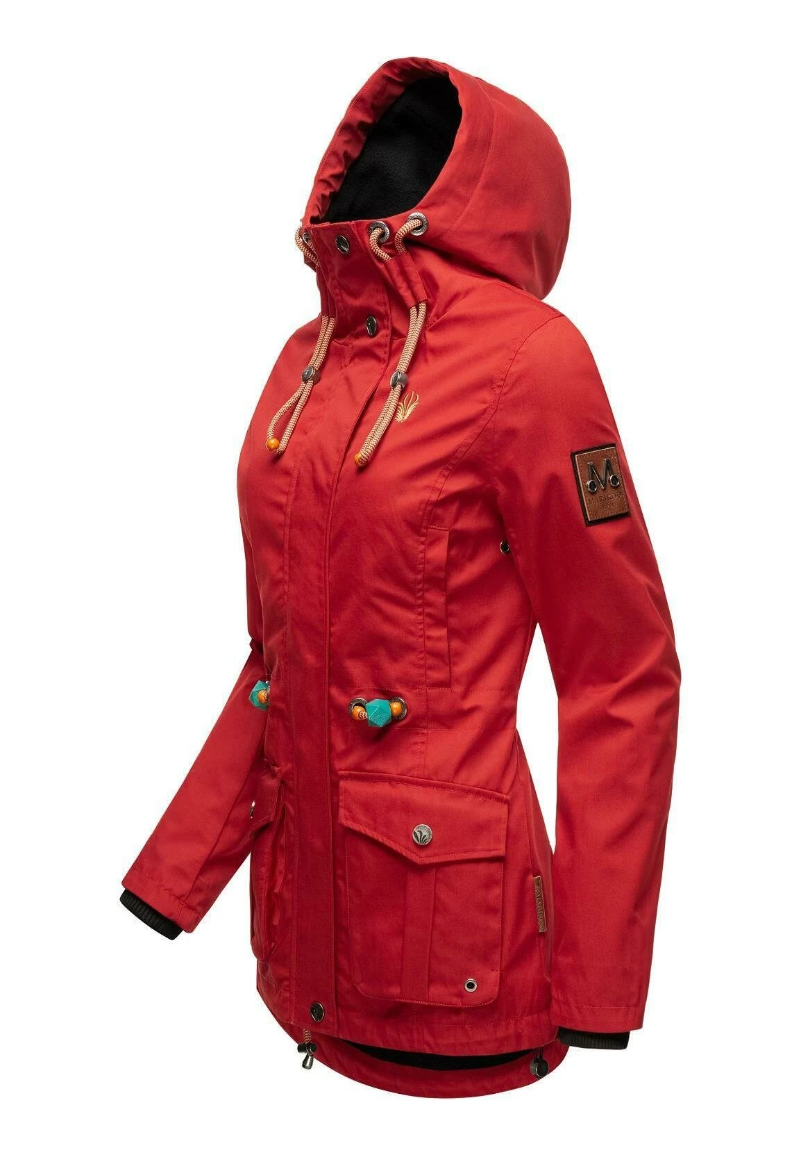 Marikoo Babetaa - Parka - Cherry Red 3 Marikoo Babetaa - Parka - Cherry Red - Afbeelding 3