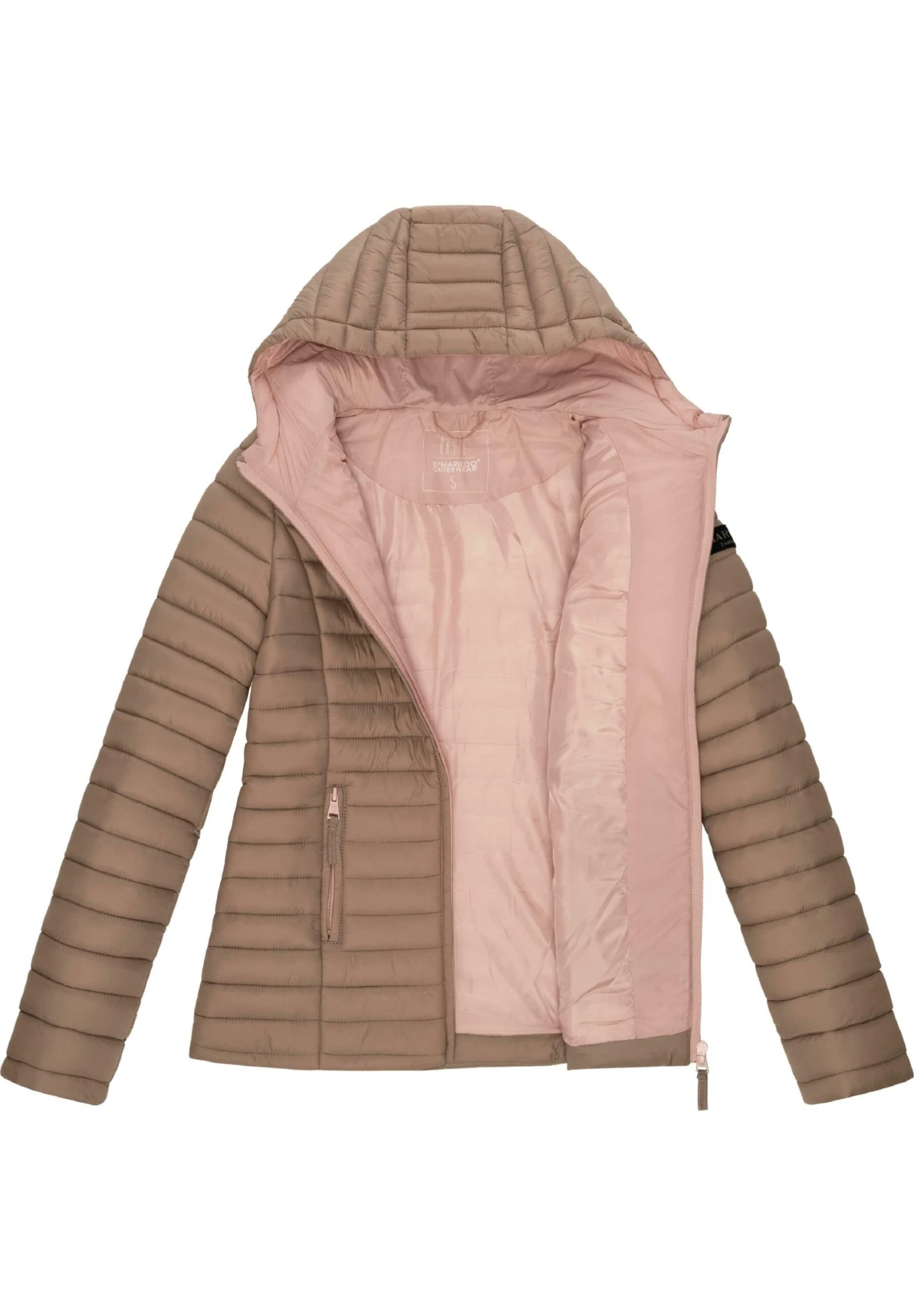 Marikoo Asraa - Jas - Taupe 4 Marikoo Asraa - Jas - Taupe - Afbeelding 4