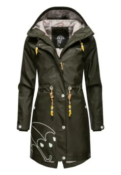 Marikoo Dancing Umbrella - Regenjas - Dark Olive -Marikoo c5aeb8f88084476a91bfef4e78149bda