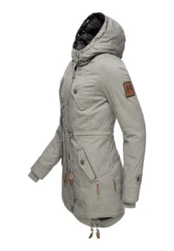 Marikoo Viva- Winterjas - Gray -Marikoo cb13eca54bc54e3b90bc51f43c8108d5